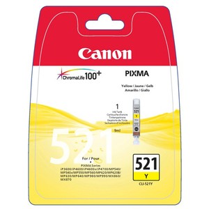 Inkt Canon CLI-521 Yellow (9ml)