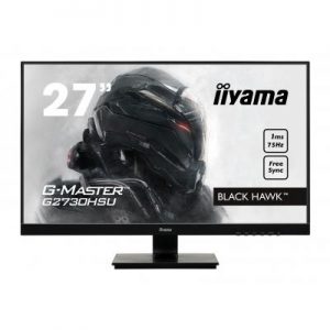 Monitor ILYAMA LED 27" Gaming black Hawk 1920x1080 VGA DVI HDMI 1ms Black