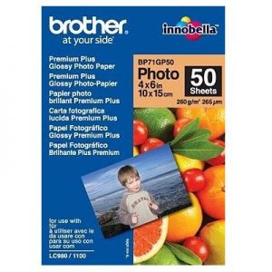 BROTHER BP71GP50 GLOSSY PAPER 10x15 (50