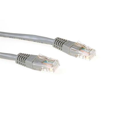 Netwerk kabel ACT 0,5 meter U/UTP CAT6 patchkabel met RJ45 connectoren