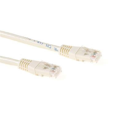 Netwerk kabel ACT 0,5 meter U/UTP CAT6 patchkabel met RJ45 connectoren