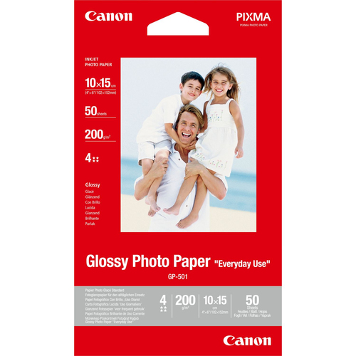 Papier Canon Foto 50 sheets 10x15cm glossy everyday use
