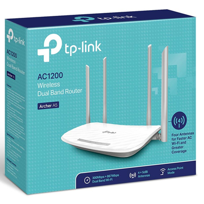 Netwerk Draadloze router TP-Link Archer A5 2.4/5Ghz 1200 Mbps