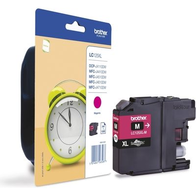 Inkt Brother LC125XL Magenta (1200 pages)