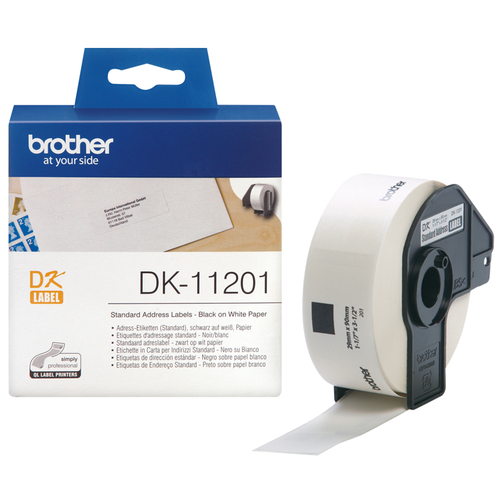 Brother DK-11201 Standard adress label (29x90mm) 400
