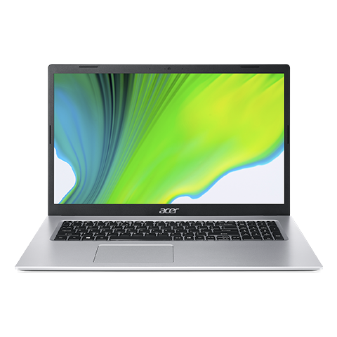 Laptop Acer 17.3" HD+ Intel N4500 8GB 512SSD Silver W11