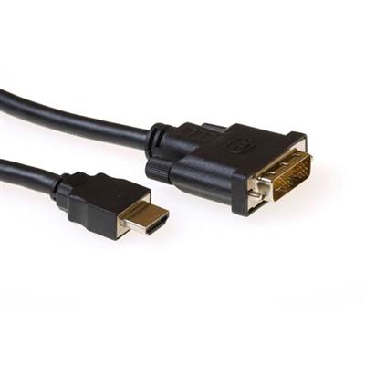 Kabel ACT HDMI A male naar DVI-D male 2,00 m