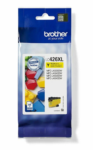 Inkt Brother LC-426XLY Yellow (5000 pages)