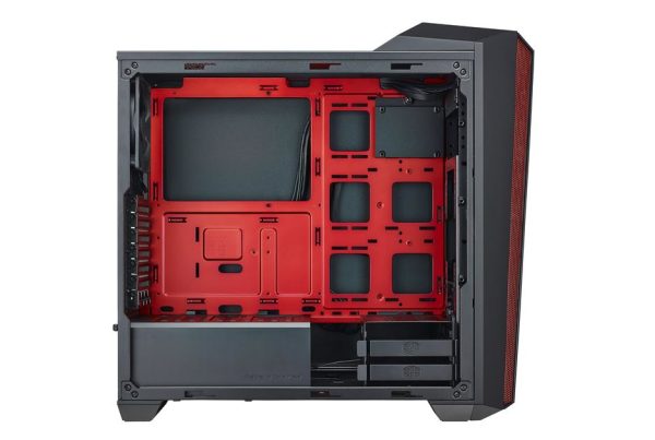 Behuizing PC COOLER MASTERBOX 5T MIDI TOWER BLACK, RED