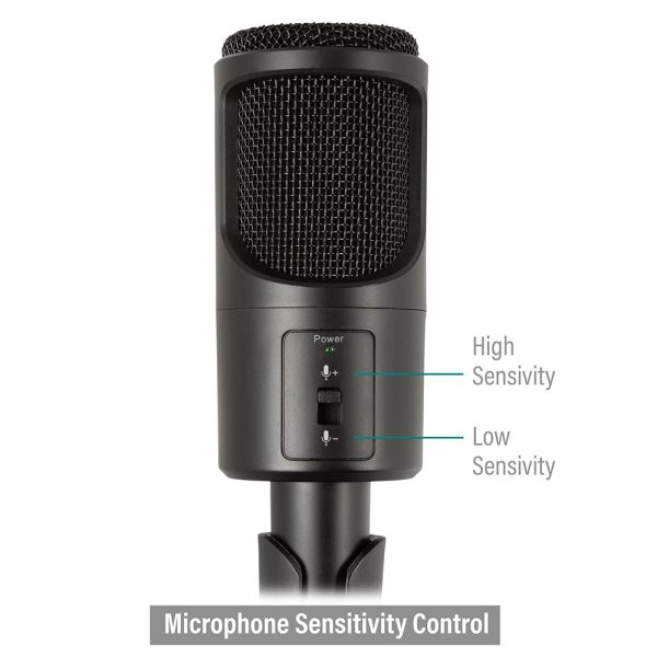 Microfoon Ewent Pro, 3,5mm jack, zwart