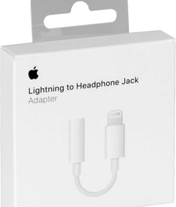Apple Lightning naar Mini-Jack Adapter - Wit