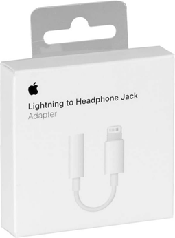 Apple Lightning naar Mini-Jack Adapter - Wit