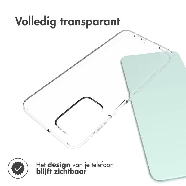 Accezz Clear Backcover voor de Samsung Galaxy A23 (5G) - Transparant