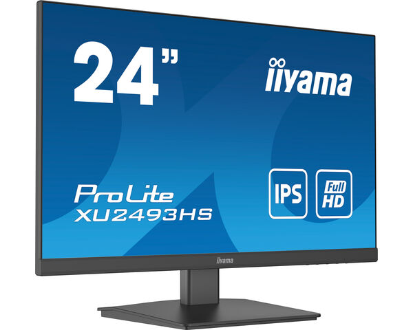 Monitor Iiyama 24" FHD IPS VGA HDMI DP Speakers Black