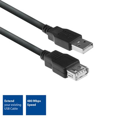ACT USB 2.0 Extension Cable 1.8m