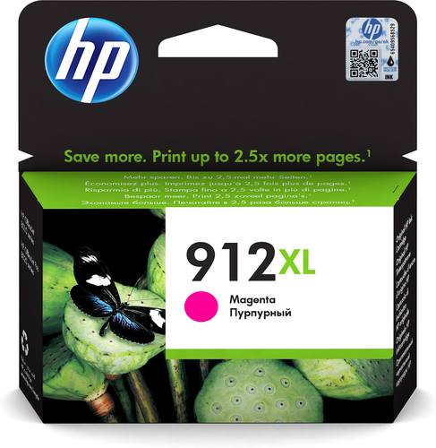 inkt HP 912XL Magenta 825p