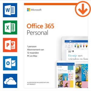 Microsoft Office 365 Personal 1 Year - 1 user