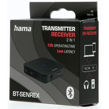 HAMA Bluetooth®-audio-zender/ontvanger, 2in1-adapter