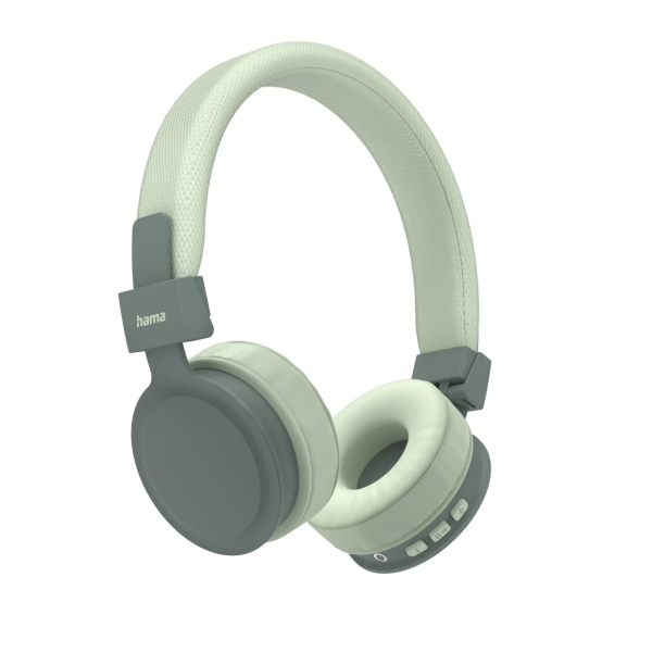 Audio Headset Hama Bluetooth®Freedom Lit, on-ear, vouwbaar, microfoon, groen