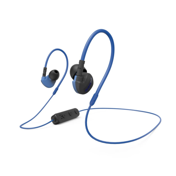 Audio oortjes Hama Bluetooth®Freedom Athletics, in-ear, microfoon, zwart/blauw