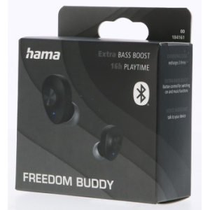 Audio oortjes Hama Bluetooth® Freedom Buddy, in-ear, bass zw
