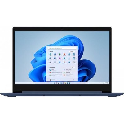 Laptop Lenovo 17.3" HD I3-1115G4 8gb 256gb nvme w11H blauw
