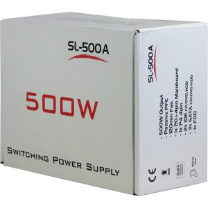 Behuizing voeding 500W Inter-Tech SL-500W (A) ATX