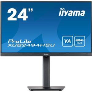 Monitor IIYAMA 24" FHD Speakers usb hub, In hoogte verstelbaar