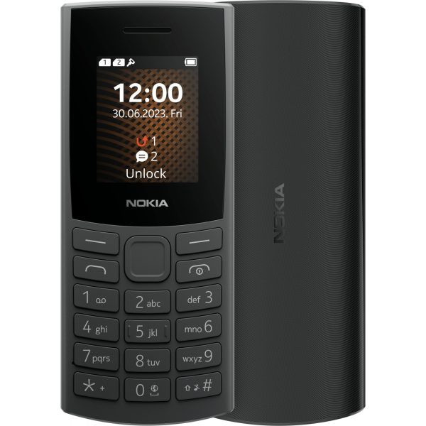 Nokia 105 4G Dual SIM zwart