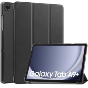 Accezz Trifold Bookcase voor de Samsung Galaxy Tab A9 Plus - Zwart