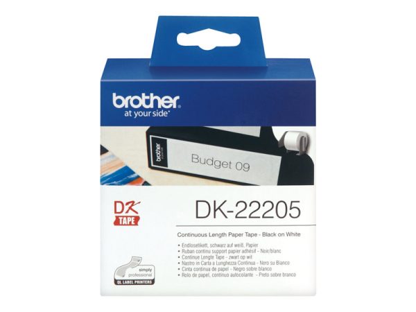 Brother label rol etikette doorlopend 62mm x 30.5m DK-22205