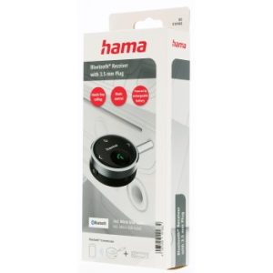 Bluetooth receiver Hama voor in de auto, met 3,5-mm-stekker