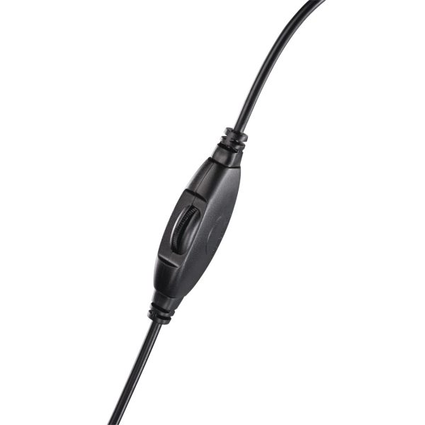 Headset Hama Zonder mic. over-ear kabel (6m), zwart