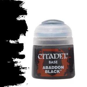 Base Paint: Citadel Abaddon Black 12ml